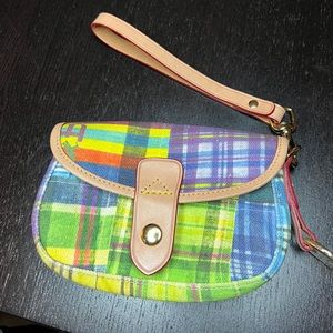 Authentic Dooney & Bourke clutch wristlet purse like new! OBO